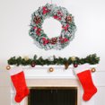 thumbnail image 3 of 1 pieza de adorno de guirnalda de Navidad Emulational Garland Door Shop Window, 3 of 7