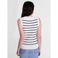 thumbnail image 4 of Scenario Women's Sweater Vest with Crochet Trim, Lightweight, Sizes XS-XXXL, 4 of 6