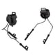thumbnail image 2 of Adaptador de riel para casco 1 par Adaptador de riel para casco negro Adaptador de riel colgante Soporte para casco Orejeras de caza, 2 of 5