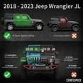thumbnail image 2 of RVNI Armor Running Boards for 2018-2023 2024 Jeep Wrangler JL 4 Door Side Steps Nerf Bar, 2 of 6