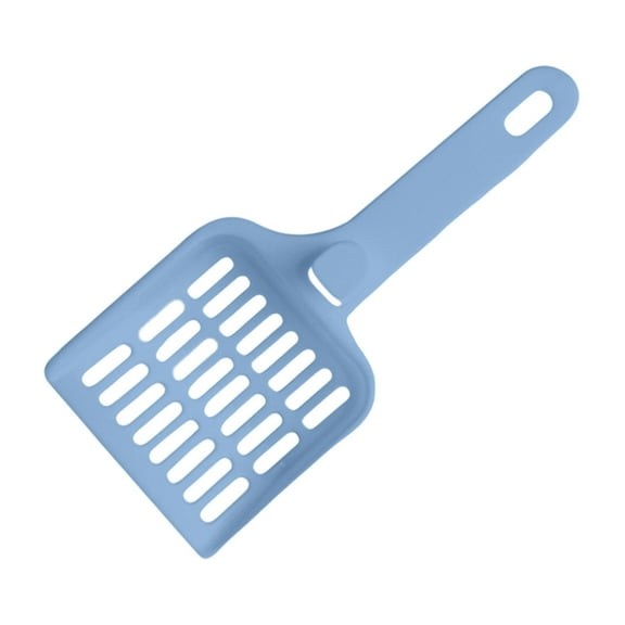 LiUMX Cat Litter Scoop | Durable Plastic Pet Waste Cleaning Tool with Hanging Hole | 22.4x9.6cm Size for Cats & Dogs | Available in White, Pink, Green, Blue