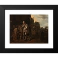 thumbnail image 2 of Michael Sweerts 18x14 Black Modern Framed Museum Art Print Titled - Feeding the Hungry (1646 - 1649), 2 of 5