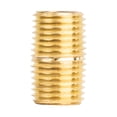thumbnail image 3 of 1/4" NPT X Male Close Pipe Nipples Threaded Brass Fitting Pipe Connectors 5 Pack, 3 of 3