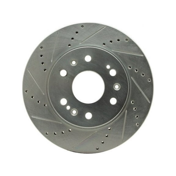 Front Left Brake Rotor - Compatible with 2005 - 2018 Chevy Silverado 1500 2006 2007 2008 2009 2010 2011 2012 2013 2014 2015 2016 2017