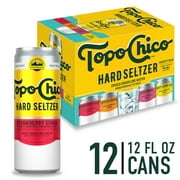 Topo Chico Hard Seltzer Variety Pack  Beer, 12 Pack, 12 fl oz Aluminum Cans, 4.7% ABV