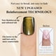 thumbnail image 4 of Gel corto para ojos de gato Jofay Fashion Press on Nails, 32 unidades, 4 of 7