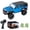 Blue, variant on C8801 RC Crawler 4WD RC Truck with 2 Batteries, 1:18 Scale Remote Control Truck, 2.4GHz Electric Vehicle with LED Light for Adults,