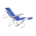 thumbnail image 5 of Ultimate Heavy Duty Padded Backpack Beach Chair for Adults with Footrest & Cooler Pouch | Lay Flat, 5 Reclining Positions | Removable Insulated Cooler Pouch | 300 lbs Weight Capacity, 5 of 9