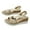Beige, variant on Summer Sandals for Women 2026 Women's Summer Size Wedge Fish Mouth Roman Sandals