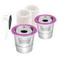 thumbnail image 4 of Tazas K reutilizables perfecl para cafeteras 2 y 1 recargable universal Vainas de cápsulas reutilizables, 4 of 8