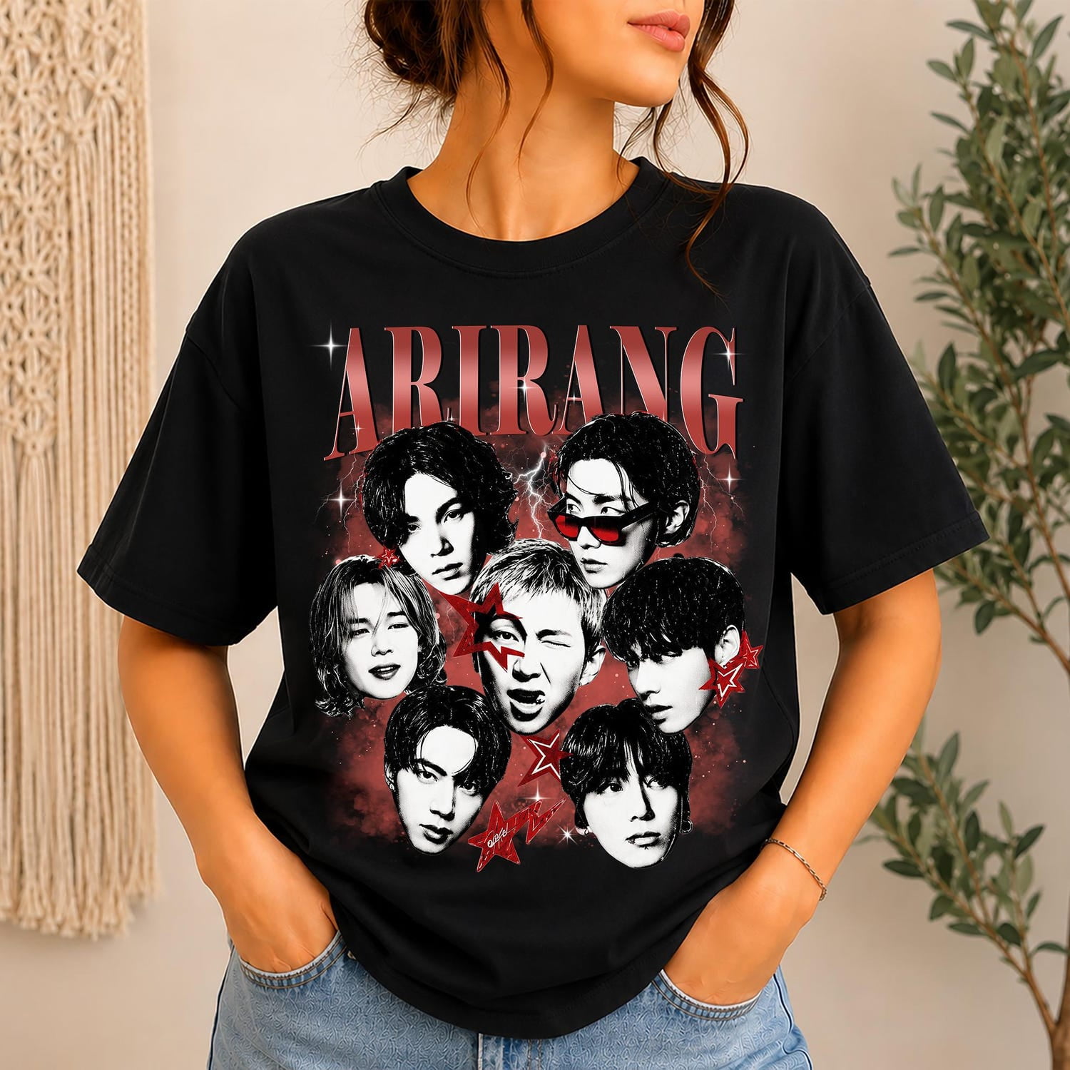 K-Pop World Tour Bootleg Style Shirt, Retro Concert Merch 2026, Korean Pop Music Fan T-Shirt, Concert 2026 Tee, Music Lover Gift