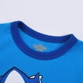 thumbnail image 4 of TOWED22 Toddler Infant Baby Boy Outfits Crewneck Short Sleeve Tee Casual Rolled Shorts 2 Pieces Summer Clothes(Blue,9-10 Y), 4 of 9
