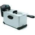 thumbnail image 4 of Salton Stainless Steel Deep Fryer, DF1233, Silver, 4 of 10