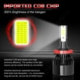 thumbnail image 6 of For Honda Civic 2016-2020 H11 H8 LED Light Bulb 6000K Cool White, Play and Plug, Pack of 2, 6 of 10