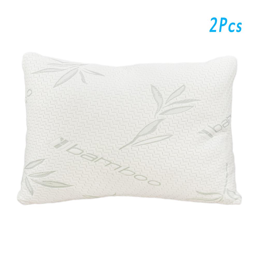 Ubesgoo Cotton/Bamboo/Fiber Throw Pillows 27.5" x 19.7" White 2 - image 3 of 8