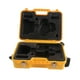 thumbnail image 1 of Estuche de transporte para equipo de topografía, nivel de caja, maletín multifuncional con cerradura amarillo, 1 of 9