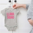 thumbnail image 5 of Llama Squad Save The Drama Alpaca BFF Bodysuit Jumper Girls Infant Baby Brisco Brands 6M, 5 of 6