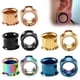 thumbnail image 4 of Pendiente de acero inoxidable con rosca para oreja, binaural, fino y popular, para piercing corporal, 4 of 5
