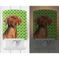 thumbnail image 2 of Vizsla St. Patrick's Day Portrait Ceramic Night Light, 2 of 2
