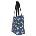 thumbnail image 6 of Japuie Colorful Cartoon Shark Print Women's Crossbody Tote Handbag,Shoulder Bag,Casual Tote,Satchels Crossbody Purse,Top-handle Tote Handbag,for Travel College Work, 6 of 7