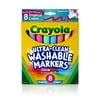Crayola Ultra Clean Washable Markers, 8 Tropical Colors