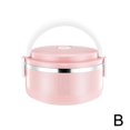 thumbnail image 1 of NEW Stainless Steel Sealed Portable Rice Noddles Lunch For Adult Picnics S5U3, 1 of 9