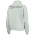 thumbnail image 4 of Women's The Wild Collective Light Blue Washington Nationals Two-Hit Quarter-Zip Pullover Top, 4 of 4