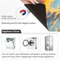 thumbnail image 2 of GZHJMY Summer Beach Dishwasher Magnet Cover, Kitchen Fridge Door Panel Magnet Sticker Appliance Wash Machine Magnet Cover 23 x 26 Inch Home Decor, 2 of 6