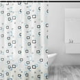 thumbnail image 2 of PVCS Shower Curtain Bathroom Curtain Partition Curtain Waterproof Shower Curtain Shower Curtain Waterproof Mildew-proof Wet And Dry Separation Clearance, 2 of 3