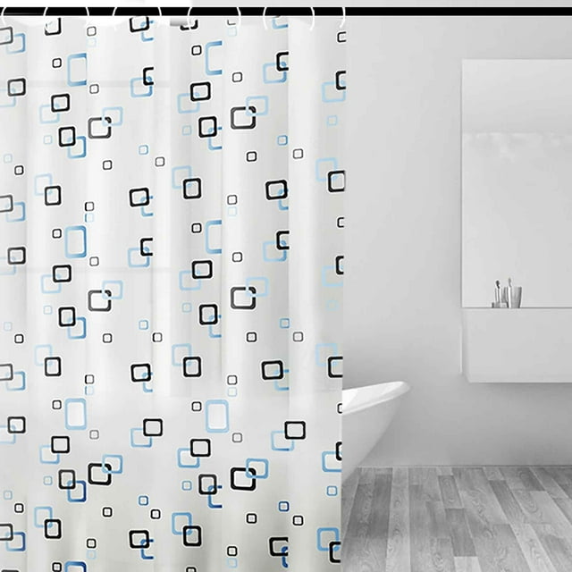RKSTN Blackout Curtains Shower Curtain Bathroom Curtain Partition Curtain Waterproof Shower Curtain Shower Curtain Waterproof Mildew-proof Wet And Dry Separation Shower Curtain,Boho Curtains