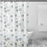 RBCKVXZ Waterproof Shower Curtain, 32" W X 71" H Shower Curtains for Bathroom, Shower Curtain with Liner and Hooks, Hotel Quality and Washable Cloth Shower Curtains