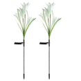 thumbnail image 1 of Floral Outdoor Solar Garden Decorative Lights, Decorative Passage Landscape Lanterns (2 Pack) - Snngv, 1 of 5