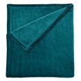 thumbnail image 1 of BH Studio Men's Big & Tall BH Studio Microfleece Blanket - Big - KING, Peacock Blue, 1 of 3