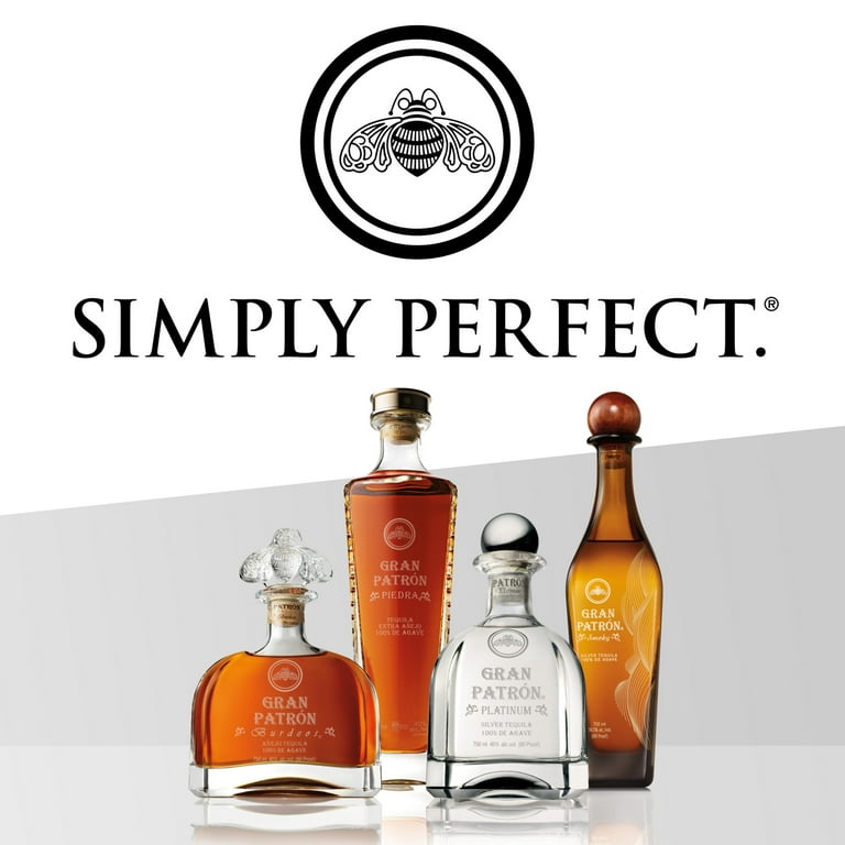 Gran Patron Platinum Silver Tequila, 750 mL Bottle, ABV 40
