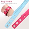 thumbnail image 3 of 10 pulseras de cuero finas, brazaletes de cuero de colores, pulseras para hacer tú mismo., 3 of 8