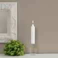 thumbnail image 2 of ROOT Unscented Grecian Collenettes Taper Candles, 7-Inch Tall, Box of 4, White, 2 of 2
