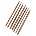 thumbnail image 3 of Crochet Hooks, Round Shape Pinhead Ergonomic Handle Bamboo Material Knitting  Set Comfortable Grip  For Weaving, 3 of 8