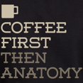 thumbnail image 3 of CafePress - Coffee Then Anatomy Hoodie (Dark) - Pullover Hoodie, Classic, Comfortable Hooded Sweatshirt, 3 of 4