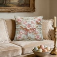 thumbnail image 6 of Uutvery Easter Bunny Print Pillowcase, Machine Washable Polyester Pillow Cover, Fade Resistant Indoor Outdoor Decor, Holiday Home Decor For Sofa Bed Chair, 6 of 7