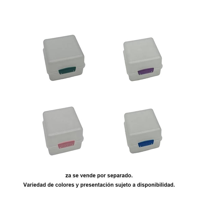 Lonchera Prichos Cuadrado Varios Modelos 1 Pieza
