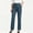 Blue women high waisted pants with pockets a1, variant on Usloyux Women's Straight Leg High Waisted Trousers with Pockets Regular Fit Long Pants Office Business Casual Work Bottoms Elegant Daily Wear, Black S