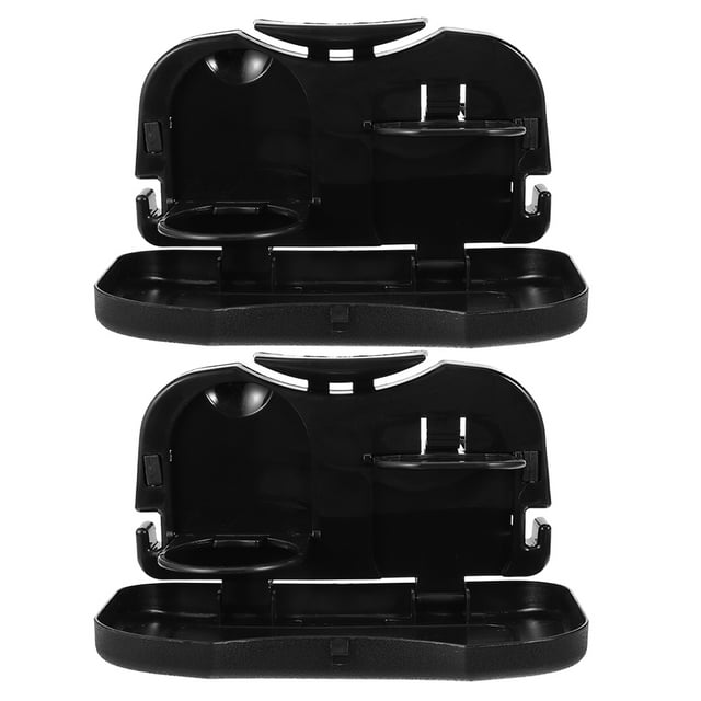 Miangastore 2pcs Car Backseat Tray Desk Car Drink Tray Table Back Seat Cup Holder For Food Snack