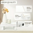 thumbnail image 6 of EOSAHR Decorative Wood Riser for Home Decor : Farmhouse Pedestal Stand for Display and Rustic Soap Holder for Sink Organizer - Retro Display Tray for Your Home, Livingroom, Bathroom,and Kitchen, 6 of 6
