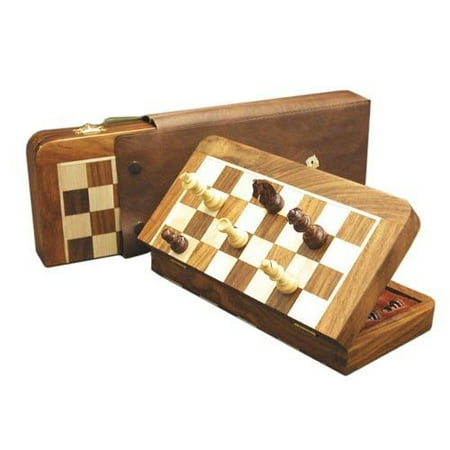 Traveling Magnetic Sheesham Chess Set