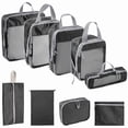 thumbnail image 6 of 10pcs/set Packing Cubes,Travel Luggage Packing Organizers, 6 of 7
