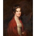 thumbnail image 2 of Dunlap, William 26x30 Black Ornate Wood Framed with Double Matting Museum Art Print Titled - Mary Fairlie Cooper, 2 of 4