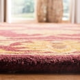 thumbnail image 4 of Safavieh Heritage Collection HG314B Handmade Traditional Oriental Premium Wool Accent Rug, 2' x 3', Maroon, 4 of 5