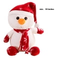 thumbnail image 3 of Snowball Plush Stuffed Animal Snowman Christmas Plush Toys 10 Inches, 3 of 5