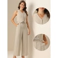 thumbnail image 2 of DARING DIVA Women's Dressy Two Piece Business Outfits S Apricot, 2 of 6
