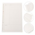 thumbnail image 2 of Shisuyan Blank Refill Paper For Loose-Leaf Book White 150Pcs 8.3X5.7In, 2 of 8